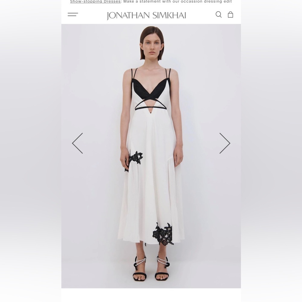 Jonathan Simkhai Patchwork Dress - image 1